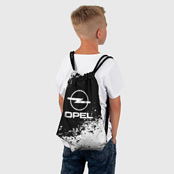 Рюкзак-мешок Opel: Black Spray, цвет: 3D-принт — фото 2