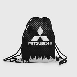 Рюкзак-мешок Mitsubishi: Black Side, цвет: 3D-принт