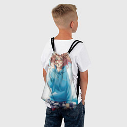 Рюкзак-мешок Аниме девочка, цвет: 3D-принт — фото 2
