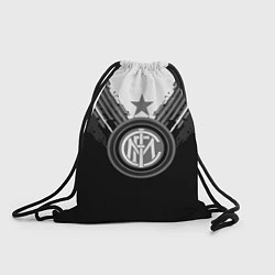 Рюкзак-мешок FC Inter: Black Style, цвет: 3D-принт