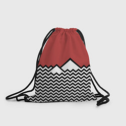 Рюкзак-мешок Горы Твин Пикс, цвет: 3D-принт