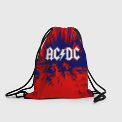 Мешок для обуви AC/DC: Red & Blue