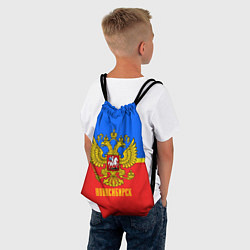 Рюкзак-мешок Новосибирск: Россия, цвет: 3D-принт — фото 2