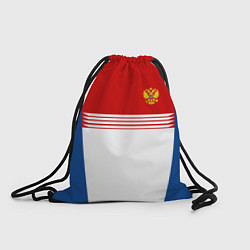 Рюкзак-мешок Russia: Retro Sport, цвет: 3D-принт