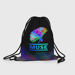Рюкзак-мешок Muse: Neon Flower, цвет: 3D-принт