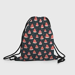 Рюкзак-мешок Тропический арбуз, цвет: 3D-принт