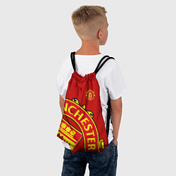 Рюкзак-мешок FC Man United: Red Exclusive, цвет: 3D-принт — фото 2