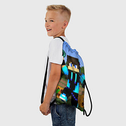 Рюкзак-мешок Бросок Жемчуга Края, цвет: 3D-принт — фото 2