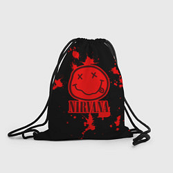 Рюкзак-мешок Nirvana: Blooded Smile, цвет: 3D-принт