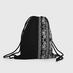 Рюкзак-мешок Узор маори, цвет: 3D-принт