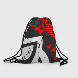 Рюкзак-мешок Grunge Art, цвет: 3D-принт
