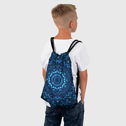 Рюкзак-мешок Космическая мандала, цвет: 3D-принт — фото 2
