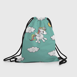 Рюкзак-мешок Unicorns Love, цвет: 3D-принт