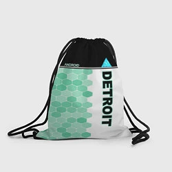 Рюкзак-мешок Detroit: Android, цвет: 3D-принт