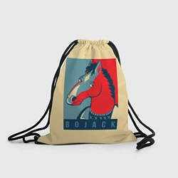 Рюкзак-мешок BoJack Obey, цвет: 3D-принт