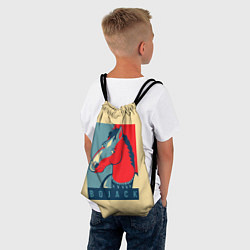 Рюкзак-мешок BoJack Obey, цвет: 3D-принт — фото 2