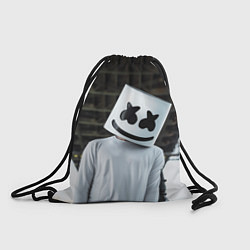 Рюкзак-мешок Marshmallow DJ, цвет: 3D-принт