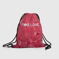Рюкзак-мешок BTS: Fake Love, цвет: 3D-принт