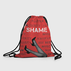 Рюкзак-мешок Shame Dirty, цвет: 3D-принт