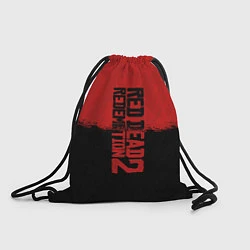Рюкзак-мешок RDD 2: Red & Black, цвет: 3D-принт