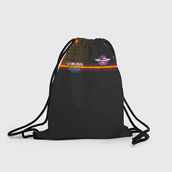 Рюкзак-мешок Cyberpunk 2077: Crystal Jork, цвет: 3D-принт
