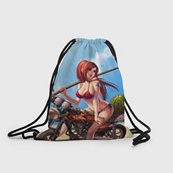 Рюкзак-мешок Fairy Tail Girl, цвет: 3D-принт