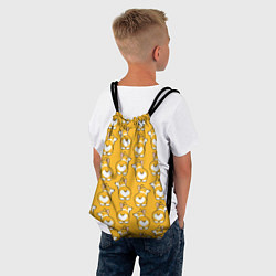 Рюкзак-мешок Маленькие Корги, цвет: 3D-принт — фото 2