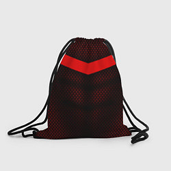 Рюкзак-мешок Красная броня, цвет: 3D-принт