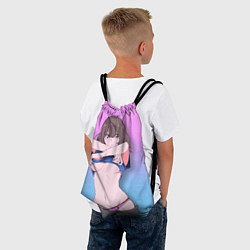 Рюкзак-мешок Ahegao Girl, цвет: 3D-принт — фото 2