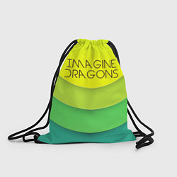 Рюкзак-мешок Imagine Dragons: Lime Colour, цвет: 3D-принт