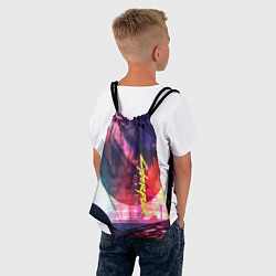 Рюкзак-мешок Cyberpunk 2077, цвет: 3D-принт — фото 2