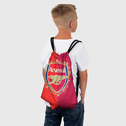 Рюкзак-мешок FC Arsenal - emblem, цвет: 3D-принт — фото 2