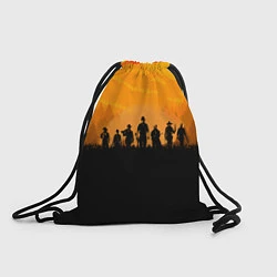 Рюкзак-мешок Red Dead Redemption: Orange Sun, цвет: 3D-принт