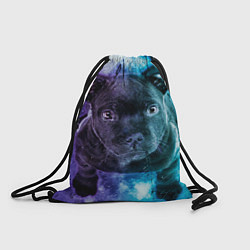 Рюкзак-мешок Милый пёс, цвет: 3D-принт