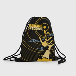 Рюкзак-мешок Imagine Dragons: Vinyl, цвет: 3D-принт