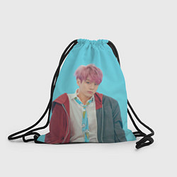Рюкзак-мешок BTS Jungkook, цвет: 3D-принт