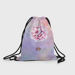 Рюкзак-мешок Цветочный шар, цвет: 3D-принт
