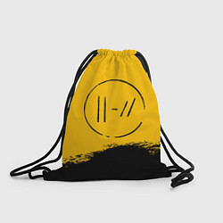Рюкзак-мешок 21 Pilots: Yellow Logo, цвет: 3D-принт