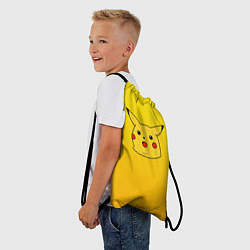 Рюкзак-мешок Удивленный Пикачу, цвет: 3D-принт — фото 2