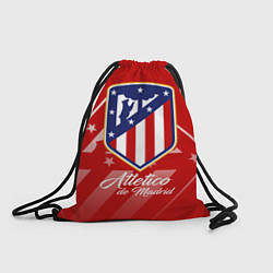 Рюкзак-мешок ФК Атлетико Мадрид, цвет: 3D-принт
