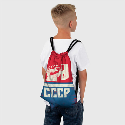 Мешок для обуви СССР: Куй железо / 3D-принт – фото 4