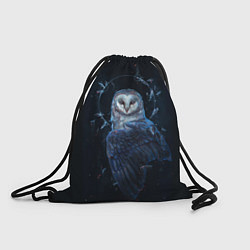 Рюкзак-мешок Священная сова, цвет: 3D-принт