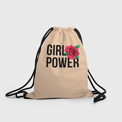 Рюкзак-мешок Girl Power, цвет: 3D-принт