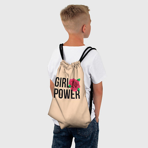 Мешок для обуви Girl Power / 3D-принт – фото 4