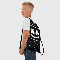 Рюкзак-мешок Marshmelo Black, цвет: 3D-принт — фото 2