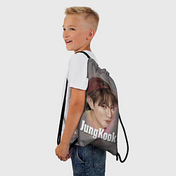 Рюкзак-мешок BTS JungKook, цвет: 3D-принт — фото 2