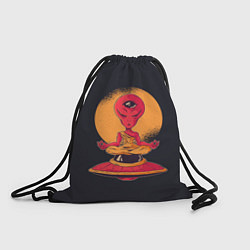 Рюкзак-мешок Пришелец-медитатор, цвет: 3D-принт