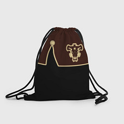 Рюкзак-мешок Черный Клевер: Мантия, цвет: 3D-принт