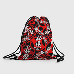 Рюкзак-мешок Каратэ киокушинкай паттерн, цвет: 3D-принт