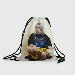 Рюкзак-мешок Billie Eilish: Lovely, цвет: 3D-принт